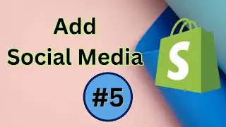 How to add social media to shopify