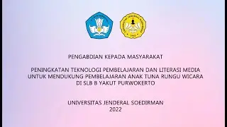 Program Kemitraan Masyarakat DIKTI 2022 - Yogiek Indra Kurniawan Universitas Jenderal Soedirman