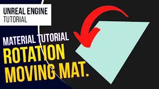 UE5 l Rotation Moving Material using World Position Offset l 5-Minute Tutorial l Unreal Engine 5