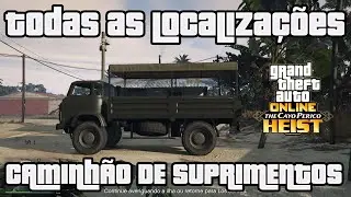 GTA Online: TODAS AS LOCALIZAÇÕES DO CAMINHÃO DE SUPRIMENTOS