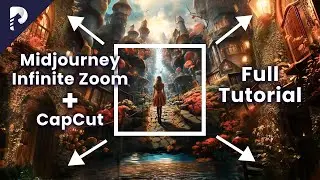 How to Create Midjourney Infinite Zoom Video with CapCut? Step by Step Tutorial