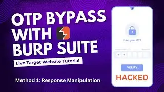 Bypass OTP Verification with Burp Suite (Response Manipulation Method) | Ethical Hacking @itspyguru