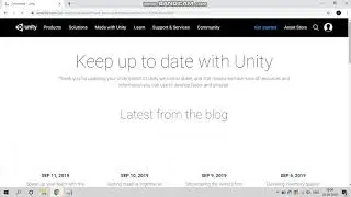 How to download unity old versions