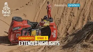 Extended highlights of Stage 5 presented by Aramco - #Dakar2023