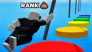 i survived Roblox rope swing obby...