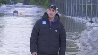 Weather Channel Meteorologist Mike Seidel on Flooded San Diego River