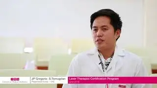 Laser Course, May 2018, JP Gregorio  S Tomugdan - Registered Nurse, UAE