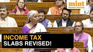 Budget 2024: Income Tax Slabs Revised, Standard Deduction Increased | FM Nirmala Sitharaman