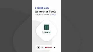 6 Best CSS Generator Tools That You Can Use in 2024 #shorts #css #tools