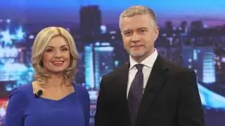 Поздравление от Александра Серебреникова, Екатерины Тишкевич и Елены Михаловской, телеведущих ОНТ