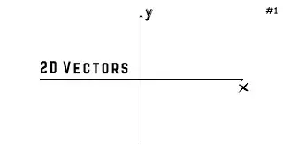 2D Vectors | Vector math for game development