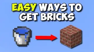 EASIEST Ways To Get BRICKS In Minecraft - The Ultimate 1.16 Brick Guide