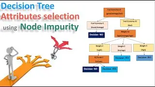 Decision Trees Theory: Attributes selection using Node Impurity and Entropy | Intro Part  1