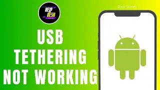 USB Tethering Not Working Only Charging