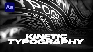 Kinetic Typography Twist in After Effects [Tutorial]