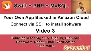 Your Own App Backend - Connect via ssh to install software