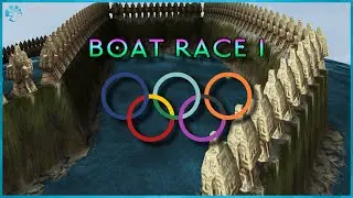 Revisiting the Populous Olympics - Boat Race I | Populous: Enhanced Edition