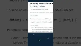 Python Send Email with SMTP - Email FAQ by Mailtrap