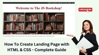 Landing Page With HTML & CSS | Amazing Website Landing Page | CodingMadeEasy #coding | Codemagnet