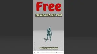 Baseball Step Out. Free Mixamo animation for Daz Studio's Genesis 9