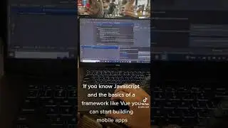 Build a mobile app with Javascript!! Sub for video coming soon 👌🥵😎