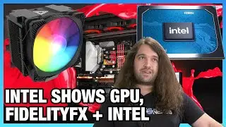 Intel Likes AMD FidelityFX Super Resolution, EK Prebuilts, Intel Xe GPU | Computex Round-Up