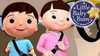 Seat Belt Song | Nursery Rhymes for Babies by LittleBabyBum - ABCs and 123s