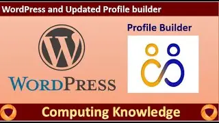 How and install WordPress and profile builder plugin in WordPress on local server