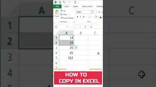 Copy Paste Tricks in MS Excel Tips & Tricks #shorts