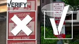 VERIFY: No parking sign spotted in DC real or fake?