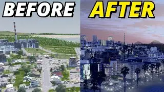 How to Bring a DEAD CITY Back to LIFE! (Cities Skylines Beginners Guide)