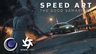 The Good Samaritan | SPEED ART | C4D + Octane