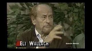 Eli Wallach Interview (November 3, 1987)