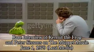 Rare Interview of Kermit the Frog and Peter Sissons on The Muppet Movie June 1, 1979 (Lost Media)