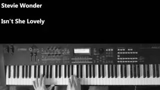 Isn't She Lovely - Stevie Wonder, Jazz Piano Solo