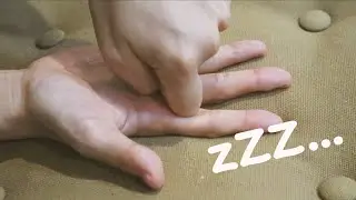 How to massage your hand for better sleep quality