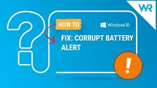 Fix corrupt battery alert: What is it and how to remove it