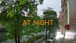 H8M415 4k security camera night time video demo