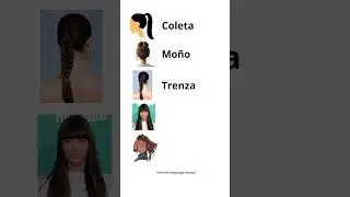 Hairstyles in Spanish