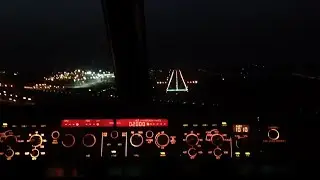 Ferry flight of A319 after an emergency descent