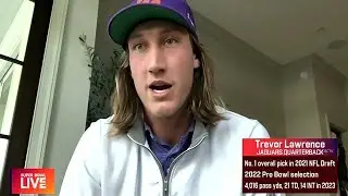 Super Bowl Live:  Trevor Lawrence interview