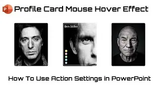 Create Interactive PowerPoint Presentation: Action Settings & Mouse Over Effect