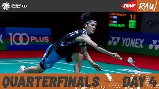 PERODUA Malaysia Masters 2024 | Day 4 | Court 2 | Quarterfinals | Session 1