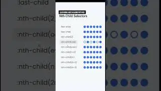 nth child selector in html 