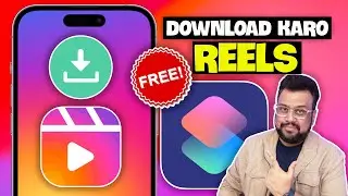 Download Instagram Reels and Videos with this FREE R Download Alternative iPhone Shortcut in Hindi