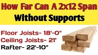 How far can a 2x12 span without support | 2x12 floor joist span,2x12 ceiling joist span | 2x12 span