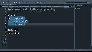 Python placement questions Q1 | Python interview questions with answers