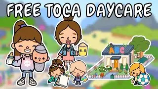 FREE DAYCARE ✨ Toca Boca Free House Ideas 😍 TOCA GIRLZ