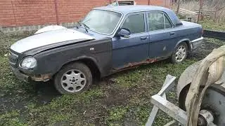 История с очень ржавой Волгой продолжается))) Ржавая 105 Волга снова в моих руках.