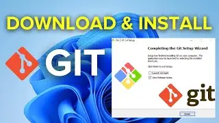 Download and Install Git in Windows 11 | Git installation on windows